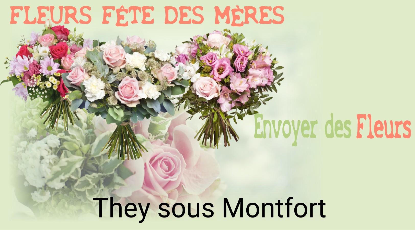 Bouquet de Fête des Mères livré à They-sous-Montfort